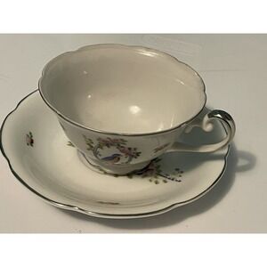 Vintage‎ MMS Club China Fine bone china teacup and sauce